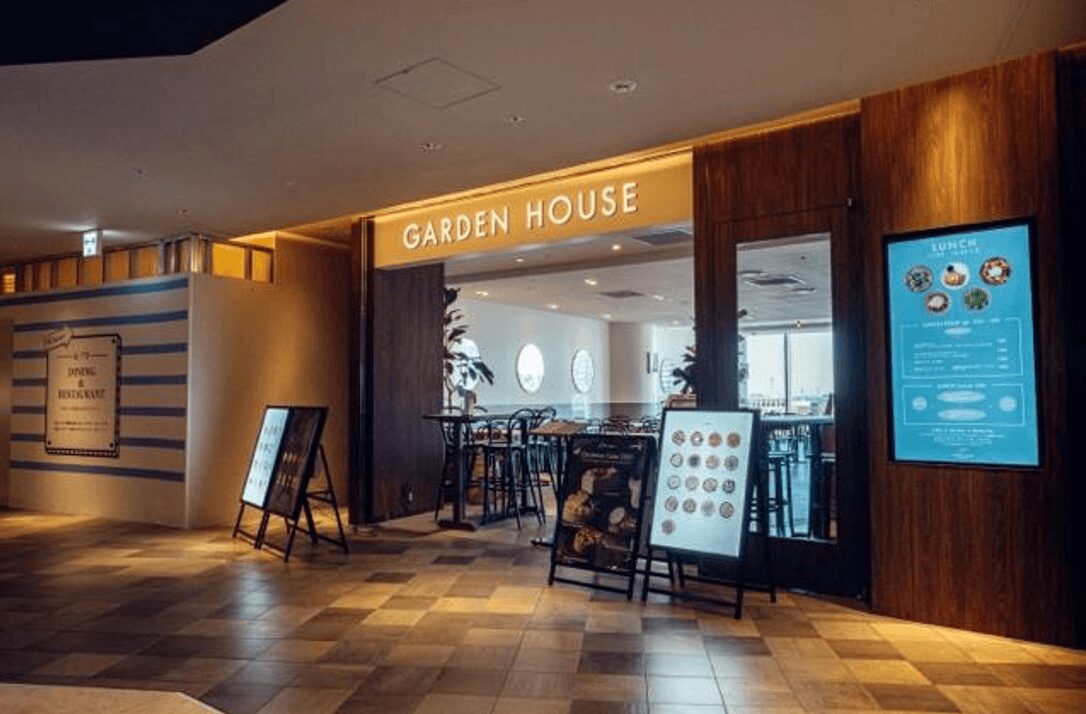 カフェレストラン「GARDEN HOUSE」｜POS＋ レジの導入事例