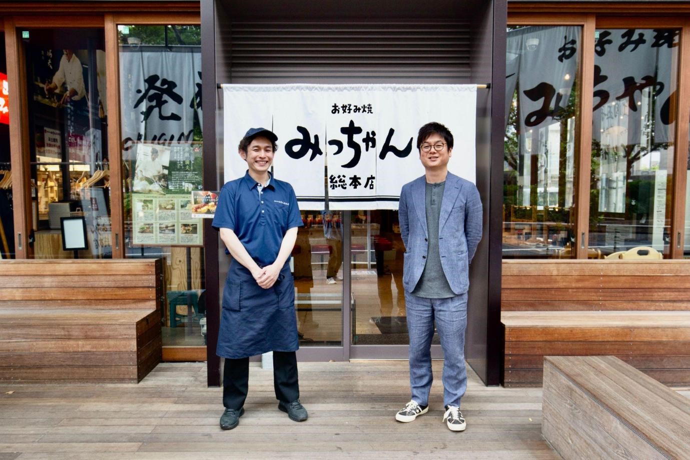 イメージは「ピザのトッピング！？」タブレットのオーダー（POS＋TTO）で外国人のお客さまにもお好み焼きの魅力がストレートに伝わる！
